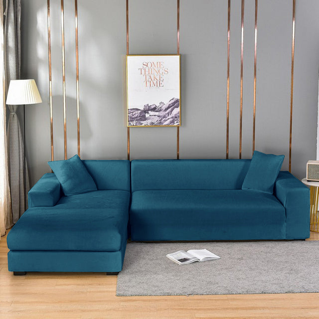 SofaGuard™ Velvet Elastic Sofa Cover 