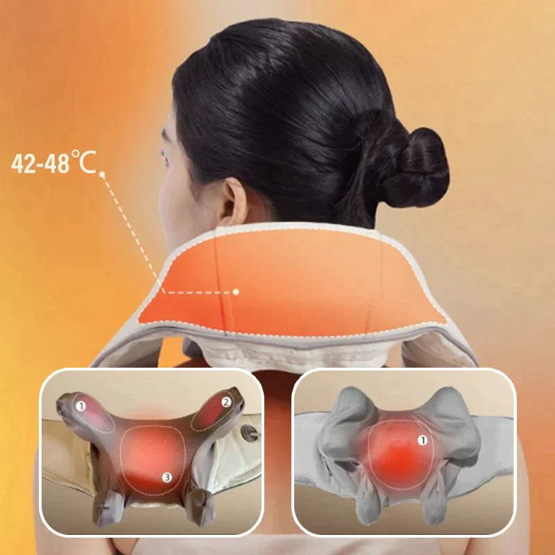 Massage Shiatsu Automatique| Simulateur de massage à la main pour cou et épaule