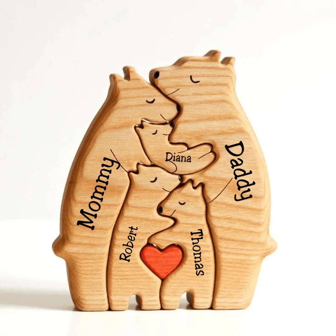 Wooden Hug Bear™ | Customize the