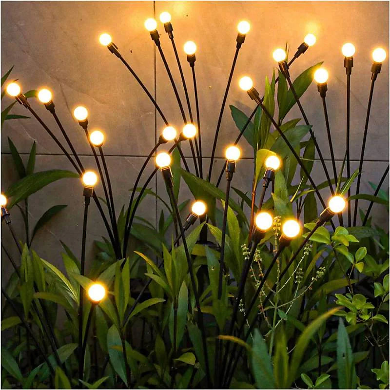 Solar Powered LED Firefly Lamp (Buy 2 Get 3rd Free)